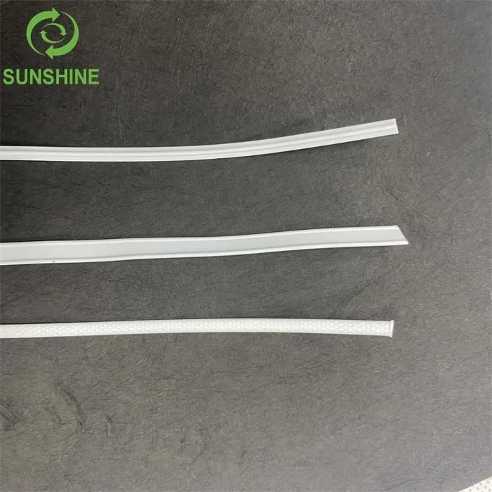 Good Quality 2mm-3mm Nose Wire Single Double Core in Roll Manufacturer Mask Raw Material for Face Mask