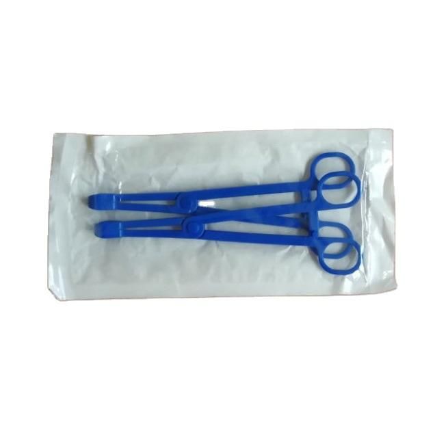 Medical Equipment Hospital Surgical Sponge Holding Plastic Medical Forceps