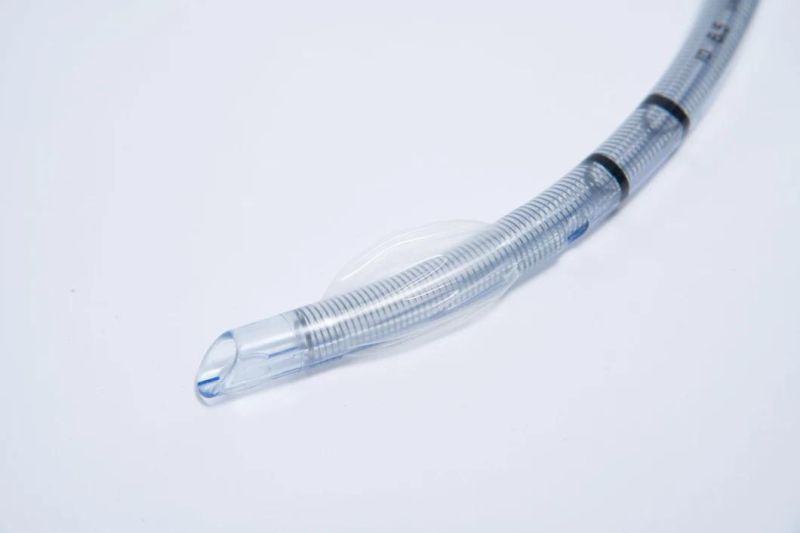 Endotracheal Tube Ce ISO Medical PVC Reinforced Ett Disposable Endotracheal Tube with Ultrathin PU Cuff