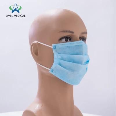 Adult Disposable Non-Woven 3 Ply Wholesale Pm 2.5 Dust Face Mask