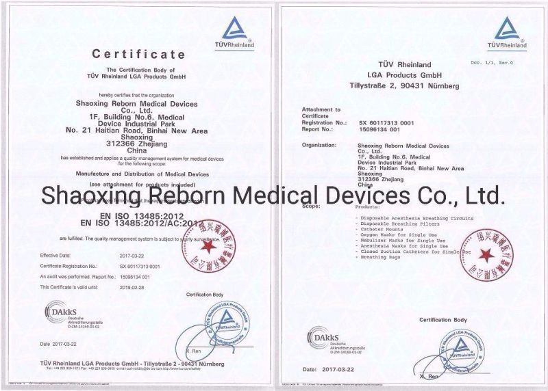 Disposable Expandable Circuit for Single Use Medical Material for Hospital Use CE and ISO Marked