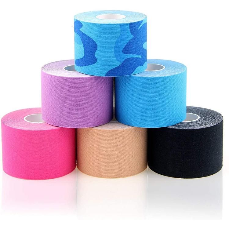 Medical Elastic 5cm*5m Kinesiology Tape for Athletics Muscle