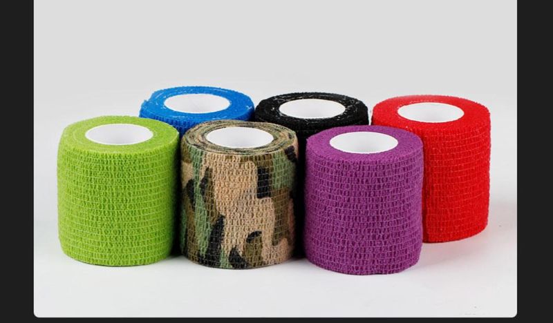 China Factory Supplier Medical Cohesive Adhesive Elastic Bandage