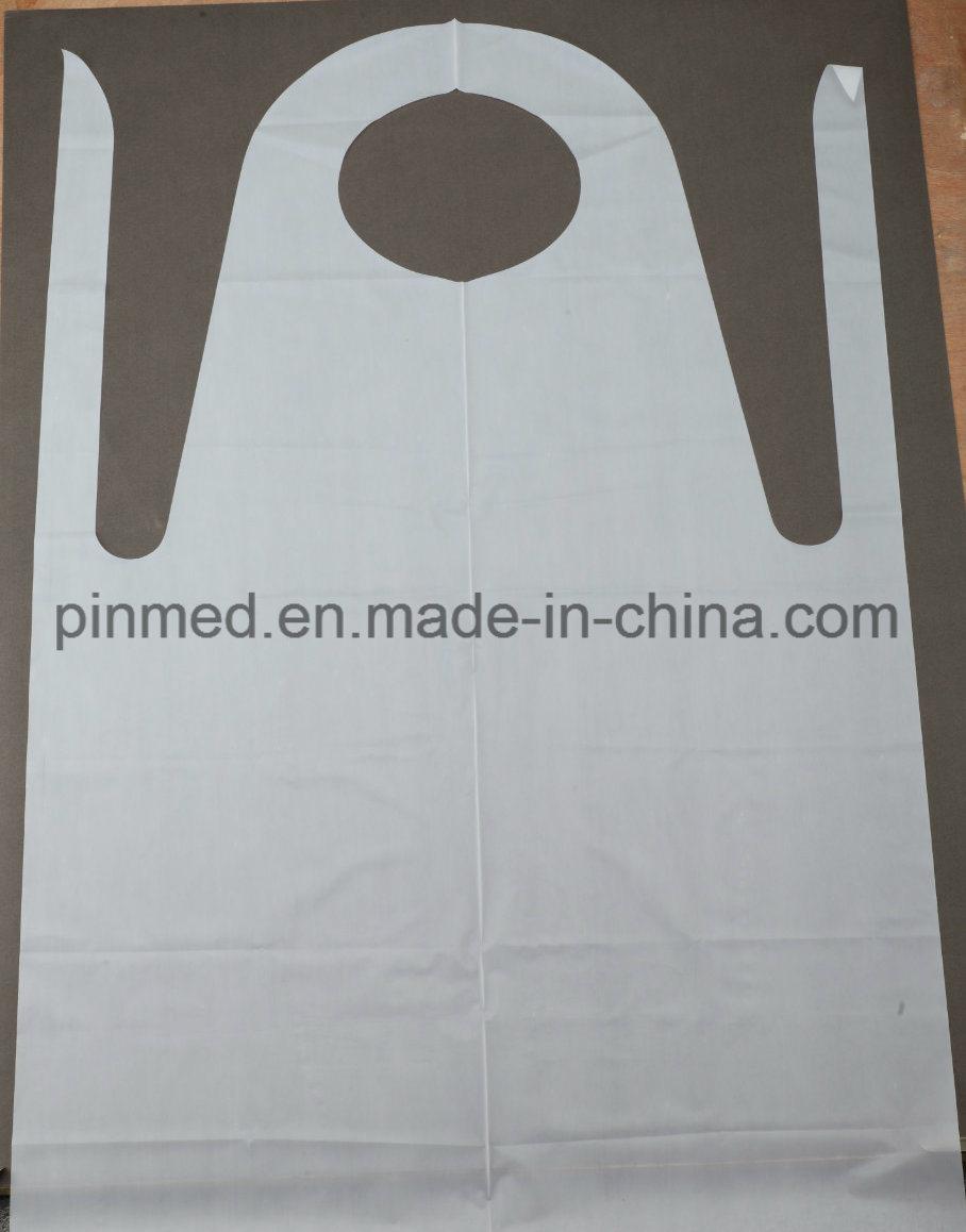 Waterproof Medical Supply Disposable CPE Apron for Hospital