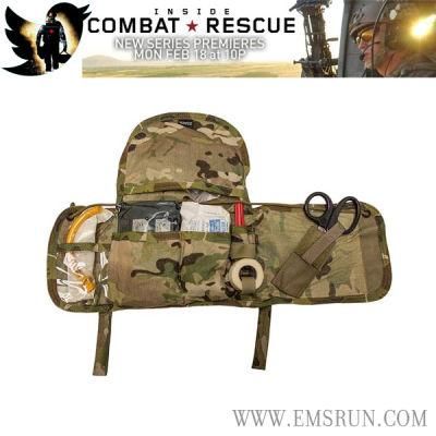 Military Tactical Molle Medics Emergency Kit for Wounds and Bleeding Control