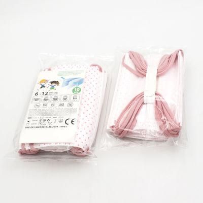 Ear Loop Children Disposable 3 Ply Face Mask