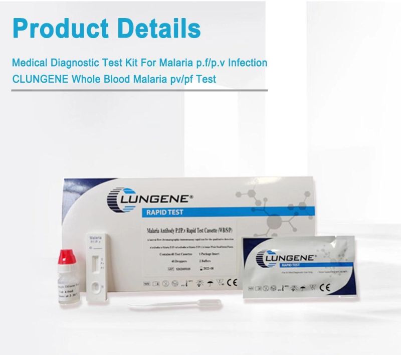 Fast Delivery Accurate Malaria Rapid Diagnostic Test Kit Antibody Test