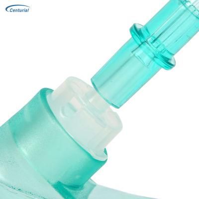 Medical PVC Non-Rebreathing Oxygen Mask with Reservoir Bag