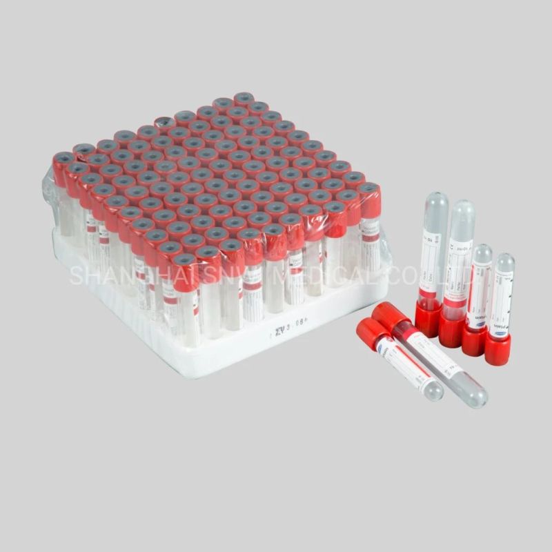 Various Types of Medical Vacuum and Non Vacuum Blood Collection Vessels