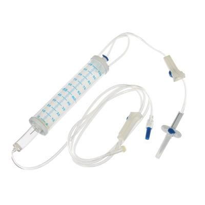 Medical Materials Sterile Burette Type IV Infusion Set