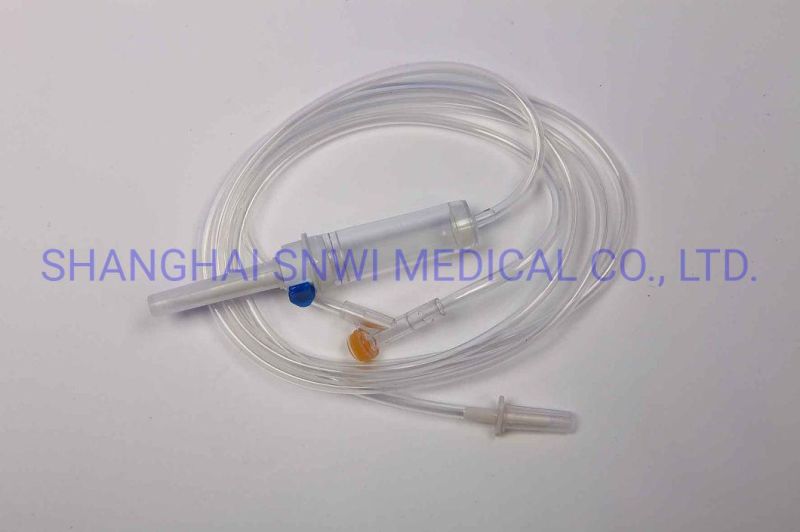 Hot Sale Disposable Medical Supply Infusion Set with Needle for Hospital Use