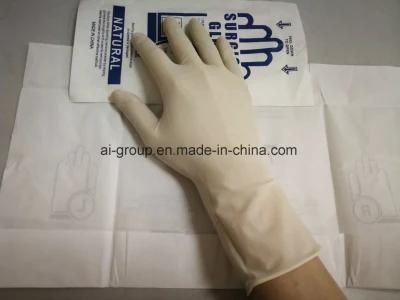 Medical Disposable Sterile Latex Surgical Gloves Non-Powder