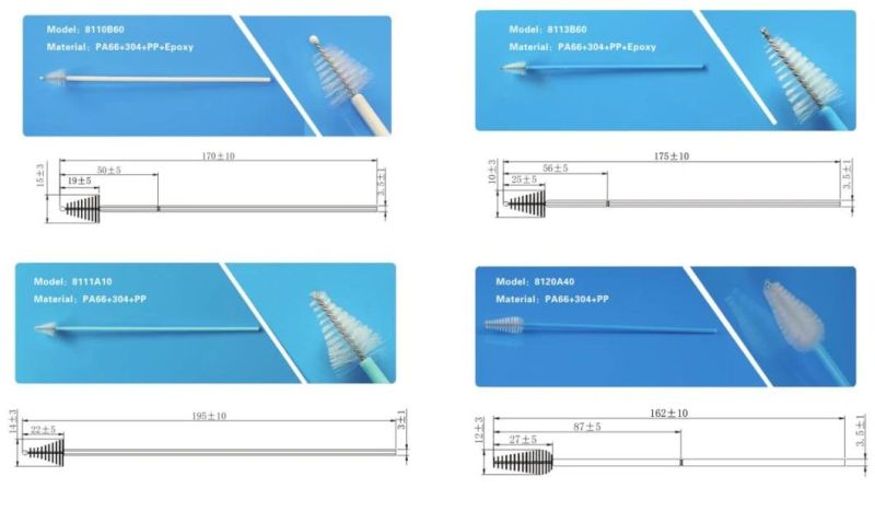 Medical Disposable Sterile Vaginal Cervical Exam Cell Sampling Brush Cytobrush