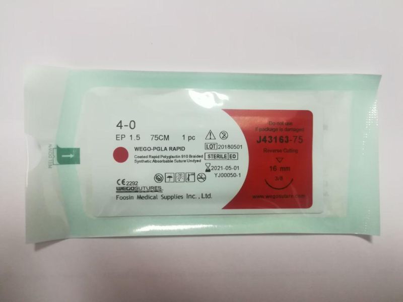 Fast Absorable Suture Pgla Rapid