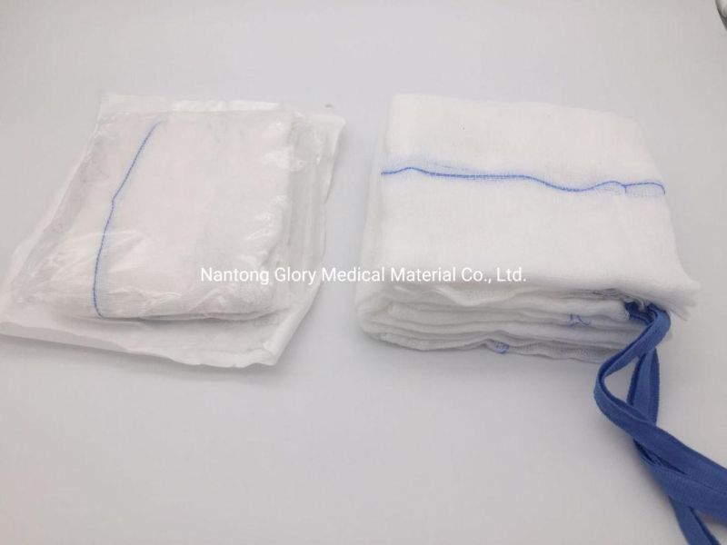 Hospital Surgical 100% Cotton Medical Sterile Gauze Lap Laparotomy Sponge