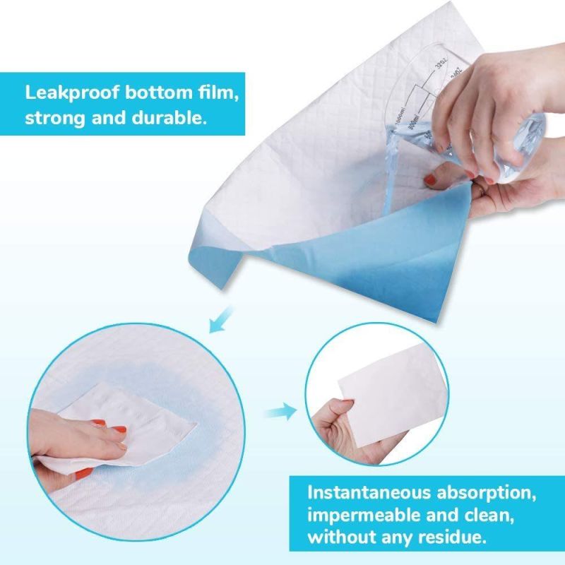 Personal Care High Absortbent Blue Safety Comfortable Soft Protective Disposable Pad