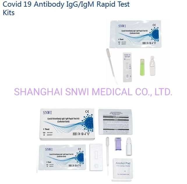 CE Approved High Accuracy Medical Diagnostic One Step Test Kit Hepatitis B Rapid Hbsag Test (Cassette/Strip)