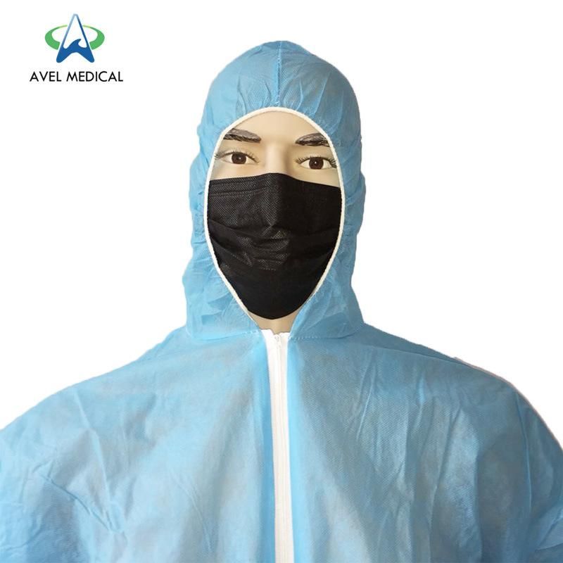 Waterproof Non-Woven Personal Disposable Chemical Isolation Protective Clothing