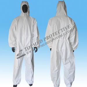 Disposable Nonwoven Coverall, Coverall Used in The Quarantined Areas