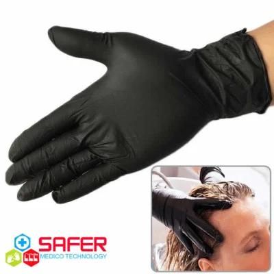 Wholesale Black Nitrile Anti-Static Industrial-Grade Household Gloves