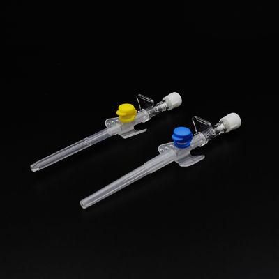 Factory Price Different Types 14G 16g 18g 20g 22g 24G 26g Sizes Yellow Color IV Cannula