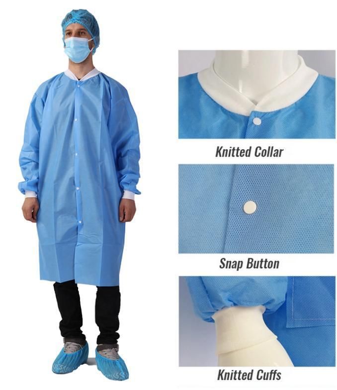 Doctor Uniform/Lab Coat White Scrubs Nurse Uniform Dental Doctor Lab Coats Gown