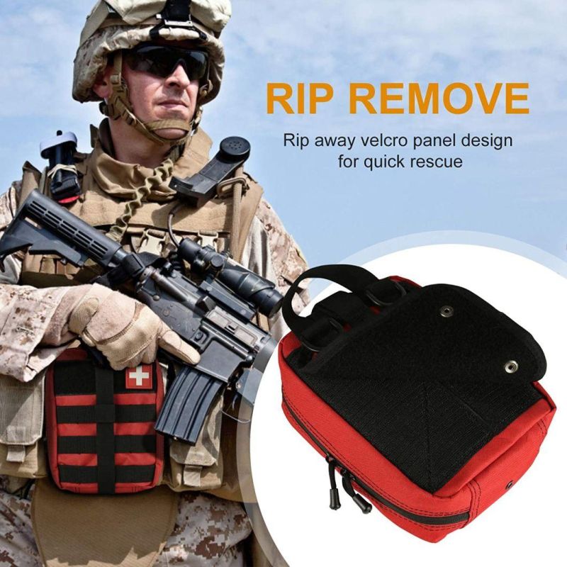 Military Style Troop Emergencies First Aid Kit Bag