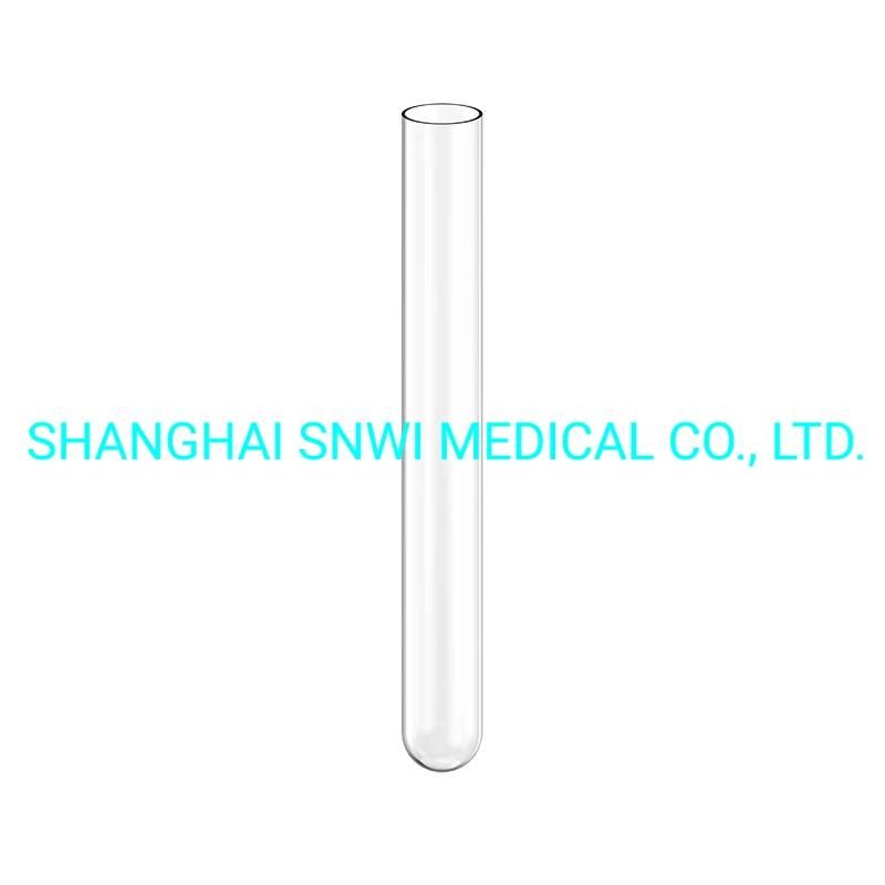 Lab Glassware 28ml Clear Round Bottom Glass Test Tube