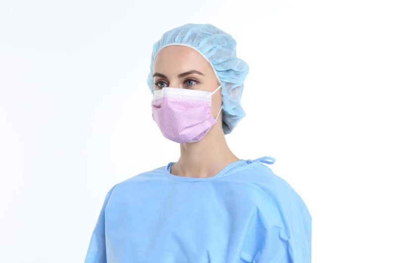 Surgical Disposable Face Mask with Printing Pattern