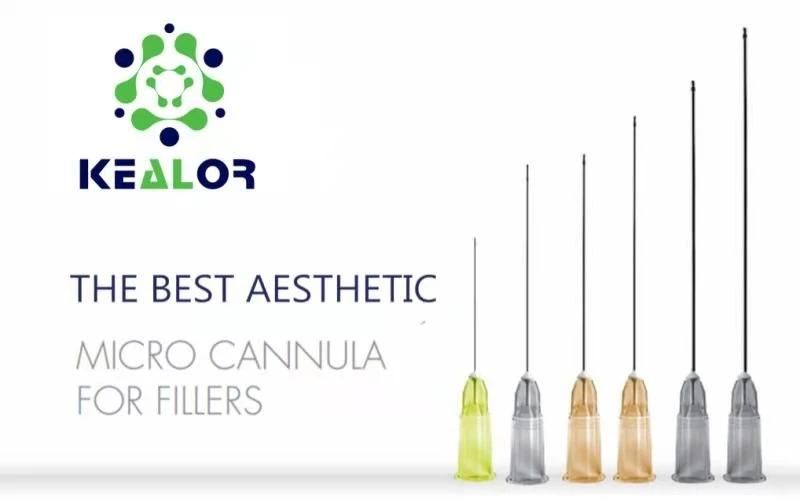 Blunt Cannula Micro Needle/ Blunt-Tipped Cannulas for Aesthetic Facial Beauty Filler Injection