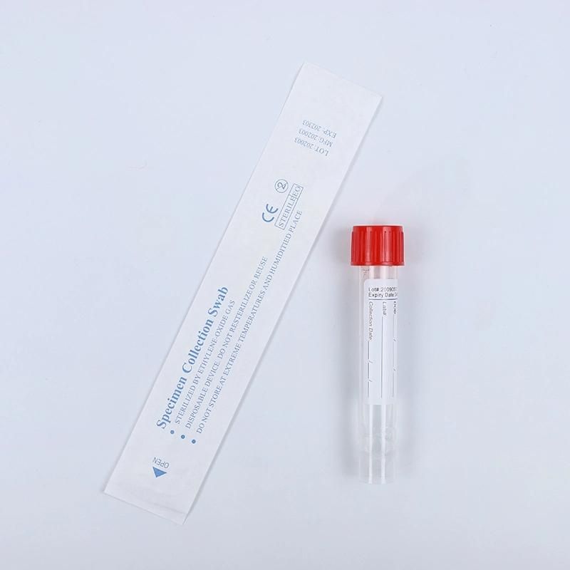 CE Certified Vtm Molecular Transport Medium Tube with Swab