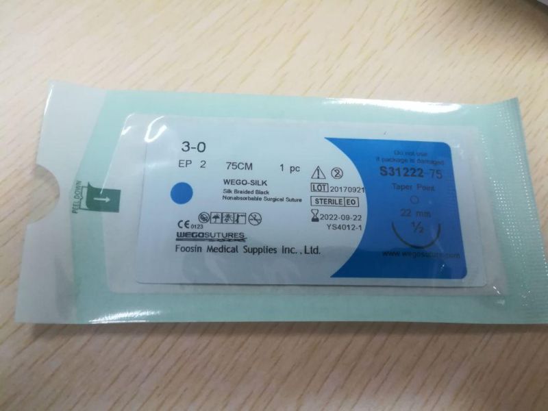 Wegosuture Non-Absorable Silk Surgical Suture