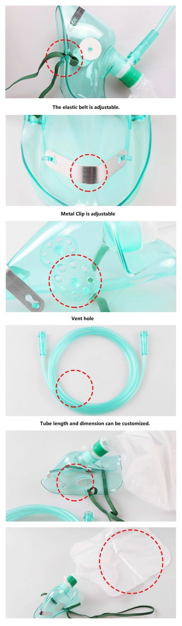 Comfortable Oxygen Mask for Home with Nebulizer