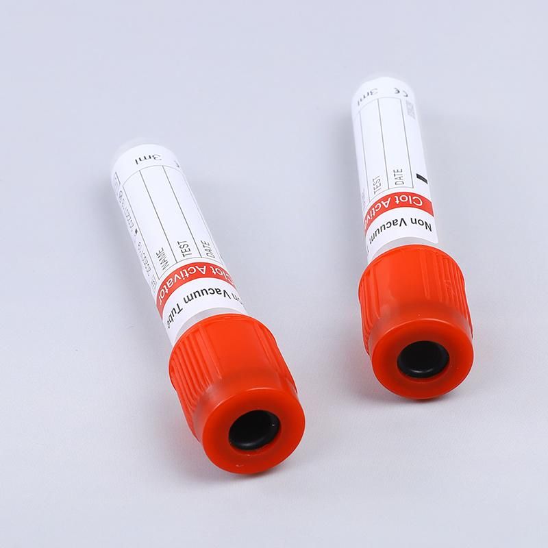 Medical Supply Clot Activator Blood Vacuum Collection Tubes