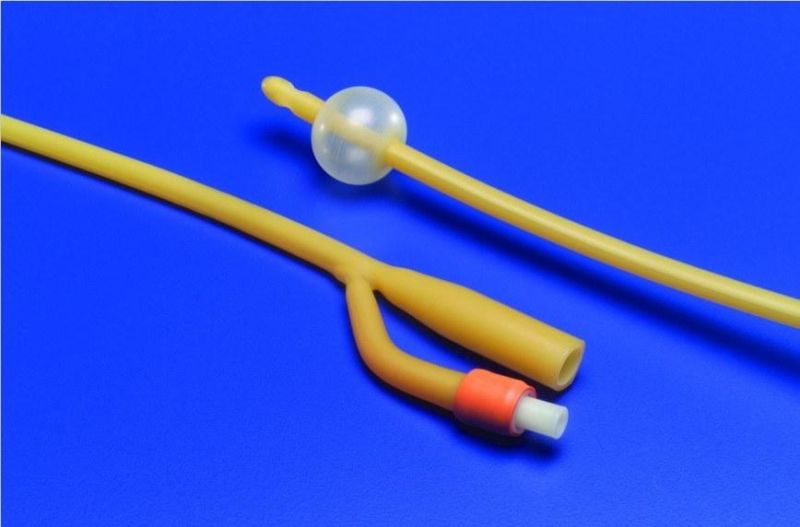 Silicone Coated Latex Foley Catheter