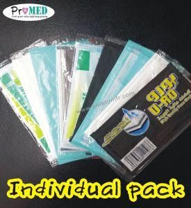 Single individual OPP bag pack , PP nonwoven soft disposable facemask