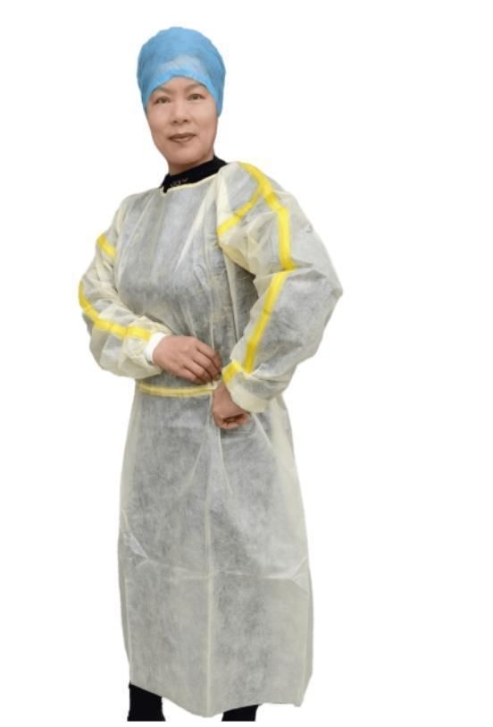 Taped Seam Blood Resistant Isolation Gown