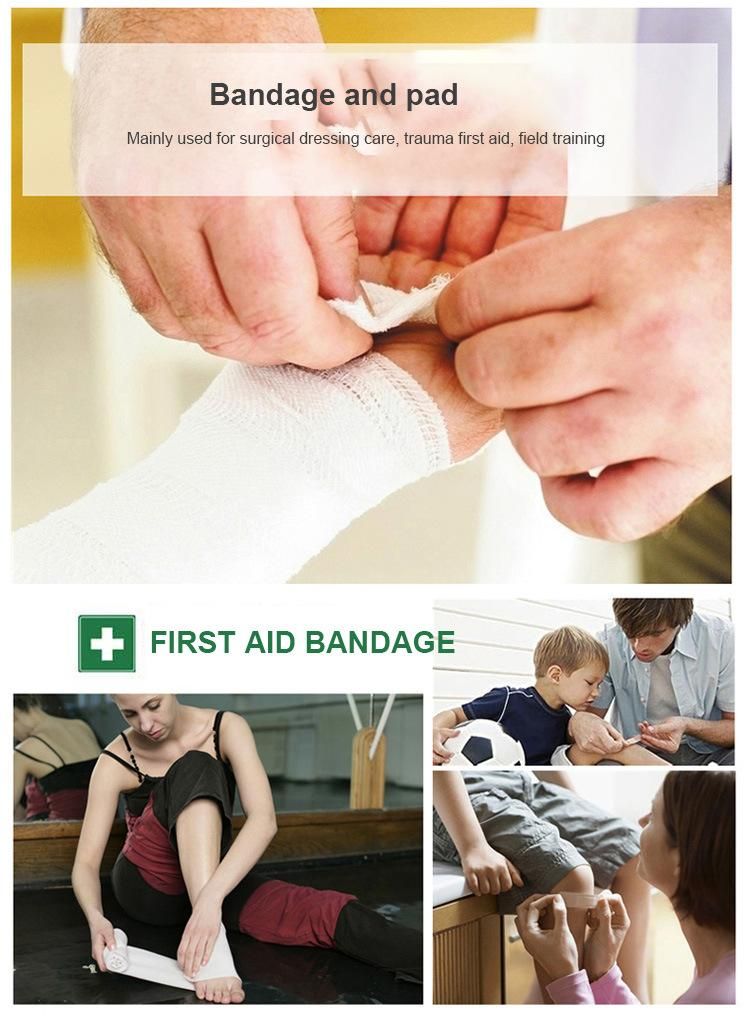 Wound Care First Aid Sterile Conforming Bandage