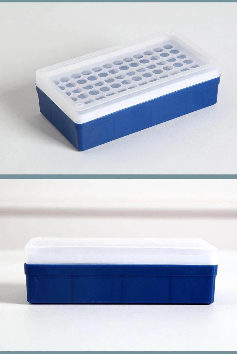 Yellow White Blue Long Big Pipette Tip Rack and 1ml Pipette Micro Tip Box
