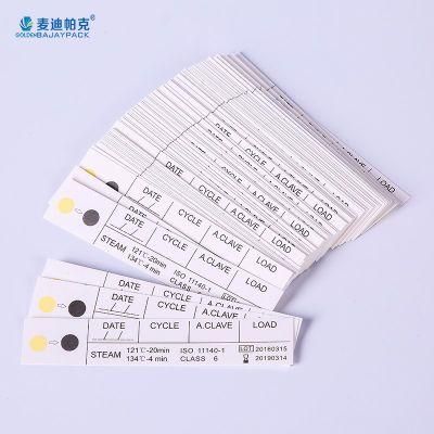 High Quality Disposable Class 6 Steam Sterilization Indicator Strip