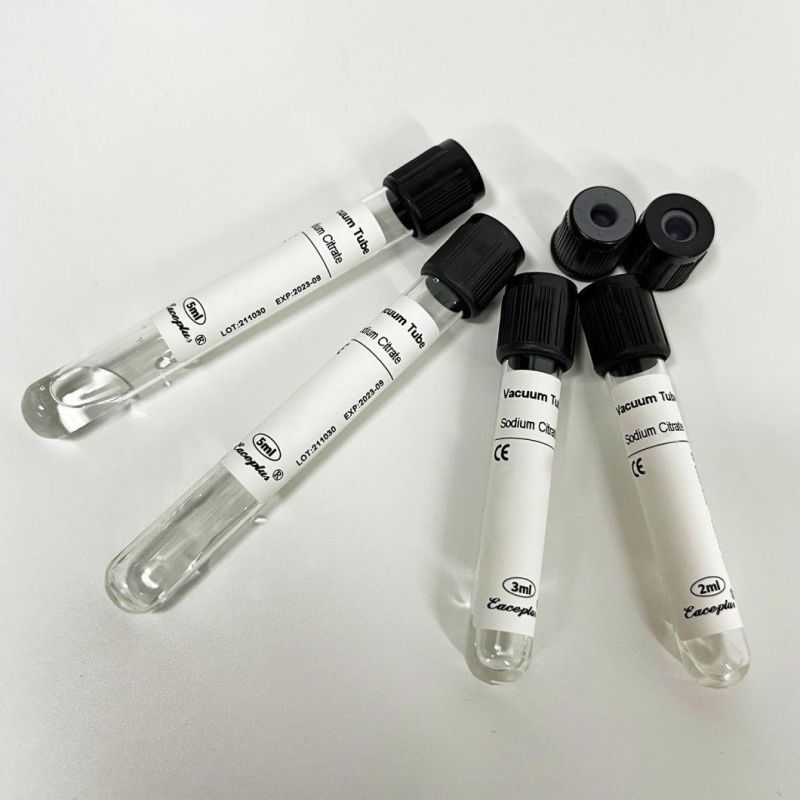 Siny Ethylene Oxide Sterilization 3.8% Sodium Citrate ESR Eaceplus PT Vacuum Blood Tube