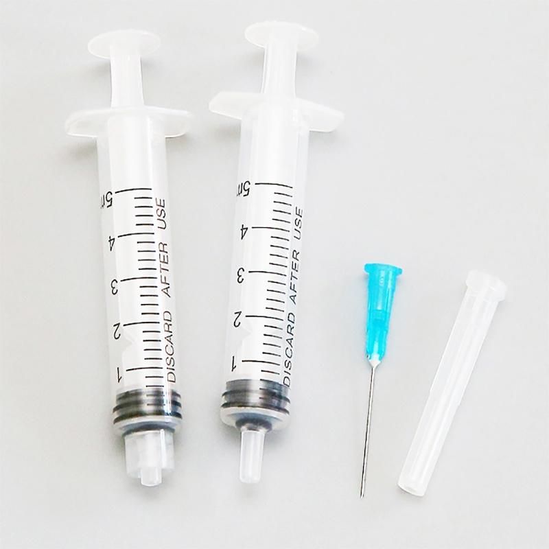 Disposable Plastic Syringes with Needle Vaccine Syringe CE Approved Volume From 1ml to 60ml Syringe