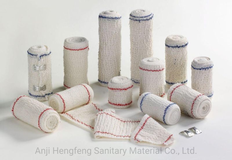 Medical Consumables Self-Adhesive Soft Comfortable and High Elasticity Crepe Elastic Bandage