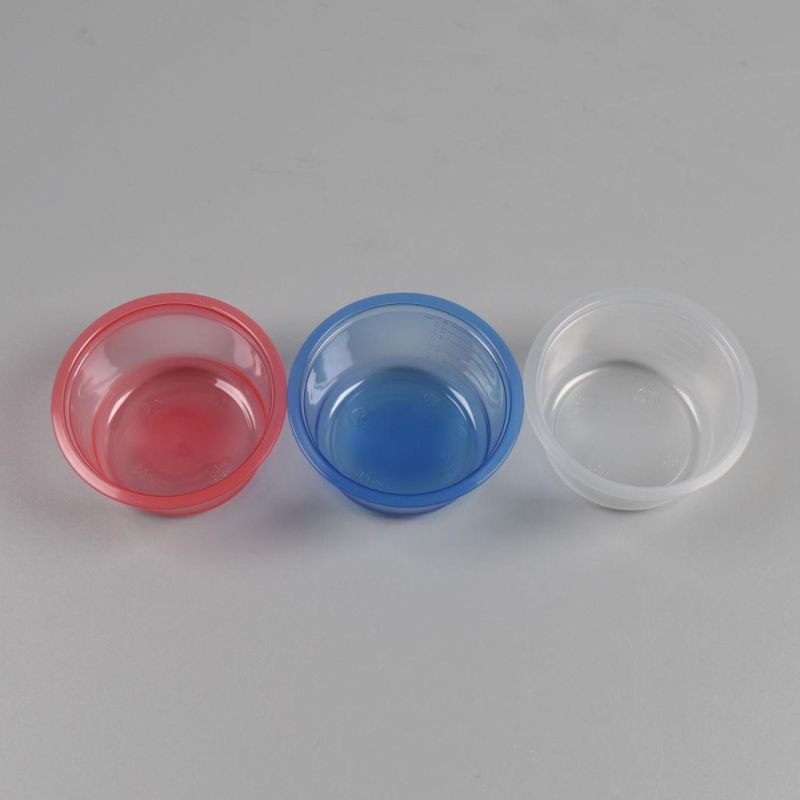 60ml PP Material Disposable Plastic Medical Measuring Cup