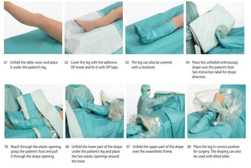 Medical Disposable Knee Arthroscopy Drape