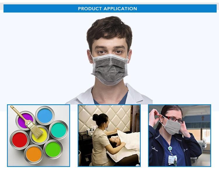 Individual Packed Activated Carbon Disposable Face Mask