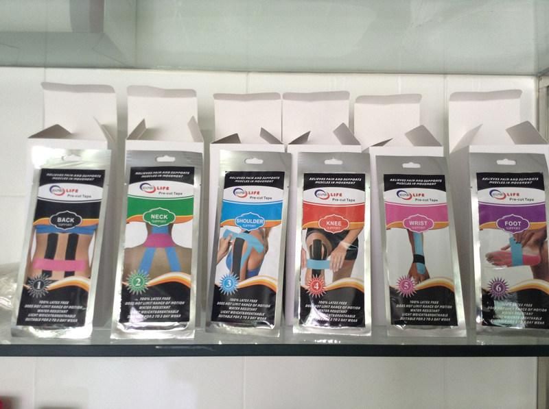 Pre Cut Kinesio Strip Pack for Shoulder Knee Muscle Kinesiology Taping