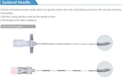 16g 18g 20g Epidural Needle