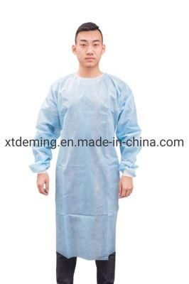 Hospital Disposable Surgical Medical Non Woven Isolation Gown