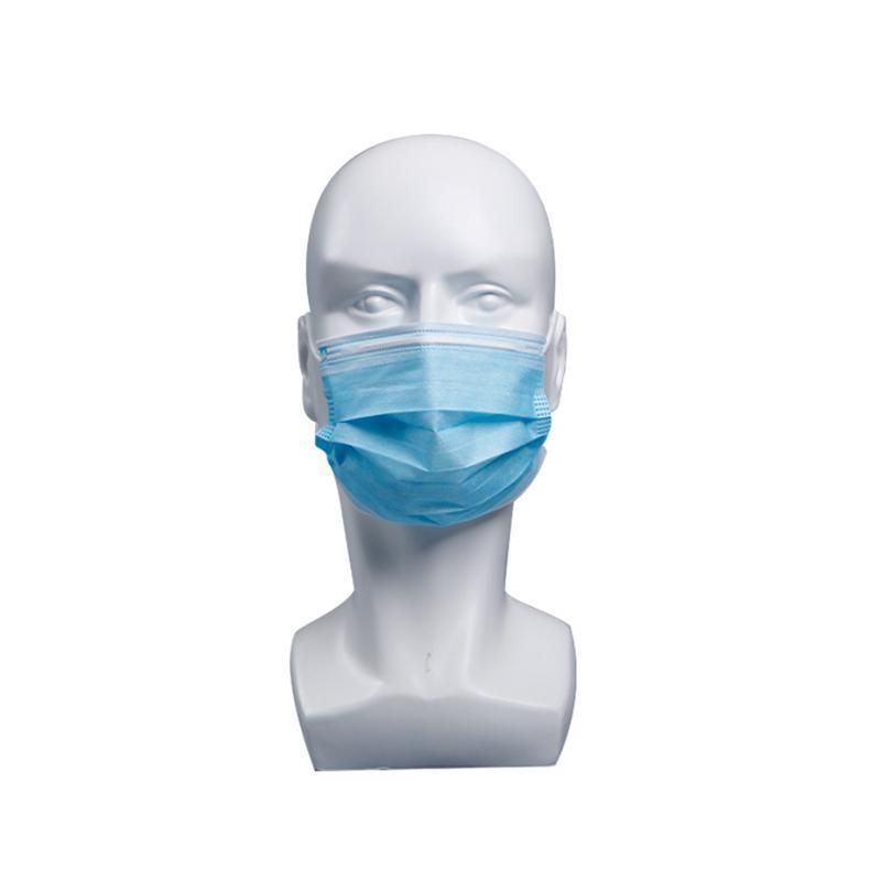 Breathable/Comfortable/Soft Non-Woven 3ply Masks Disposable Protection Facial/Face Mask with Earloop